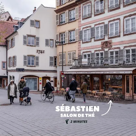 公寓 Le Batelier - Hyper-centre, Vue Unique Cathedrale *