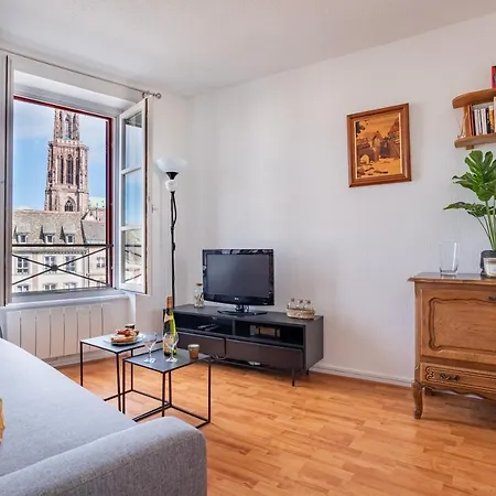 Le Batelier - Hyper-centre, Vue Unique Cathedrale Apartament *