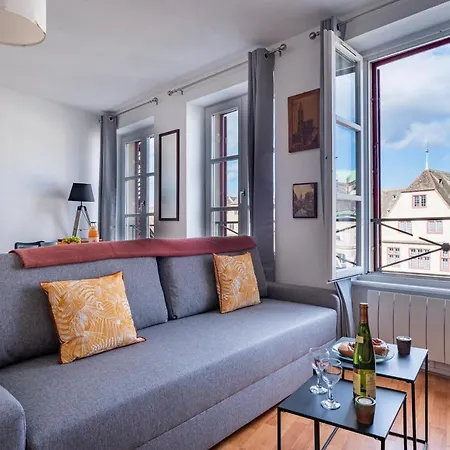 Apartament Le Batelier - Hyper-centre, Vue Unique Cathedrale *