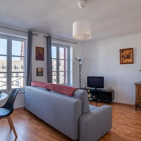 Le Batelier - Hyper-centre, Vue Unique Cathedrale Apartment