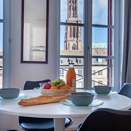 Le Batelier - Hyper-centre, Vue Unique Cathedrale Apartment